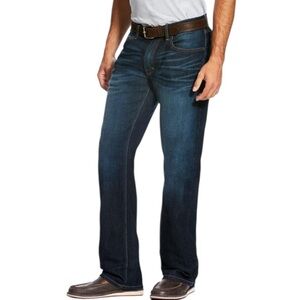 Ariat Men's Durham M5 Straight Slim Denim Jeans